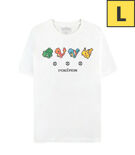 T-Shirt Large - Pixel Pokémon Kanto Starters - Difuzed product image